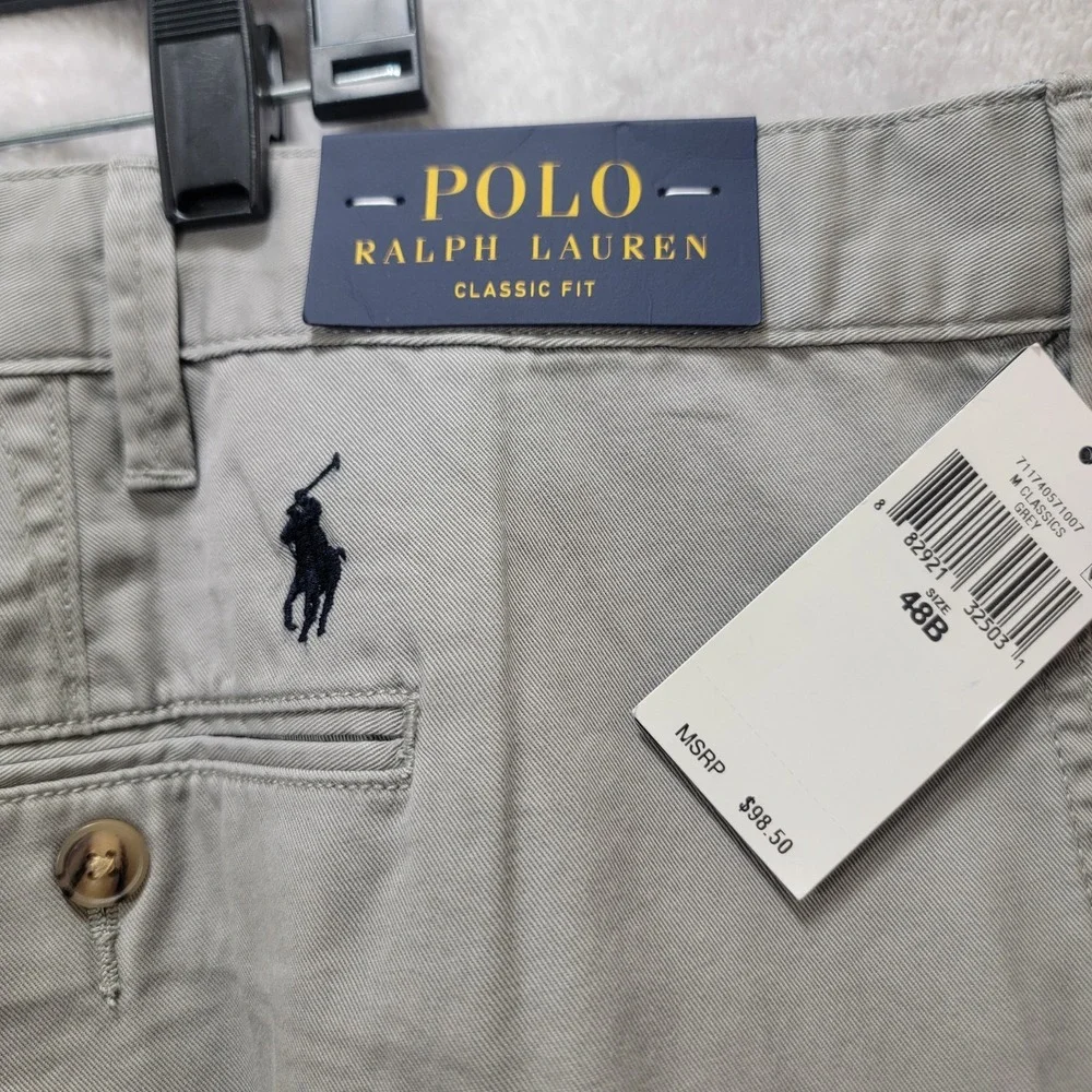 NWT Polo Ralph Lauren Classic Fit Chino‎ Cotton Twill Shorts 10
